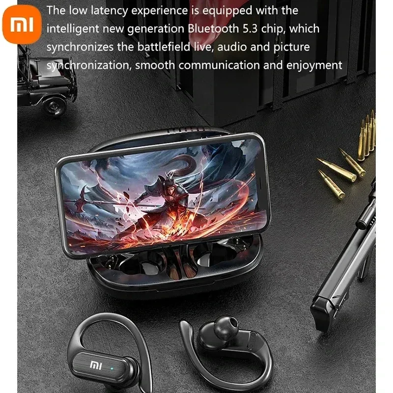 Bluetooth Xiaomi-A520を搭載したTWSワイヤレスヘッドセット,マイクを搭載したデバイス,hifiステレオ,防水,タッチコントロール,スポーツ,5.3