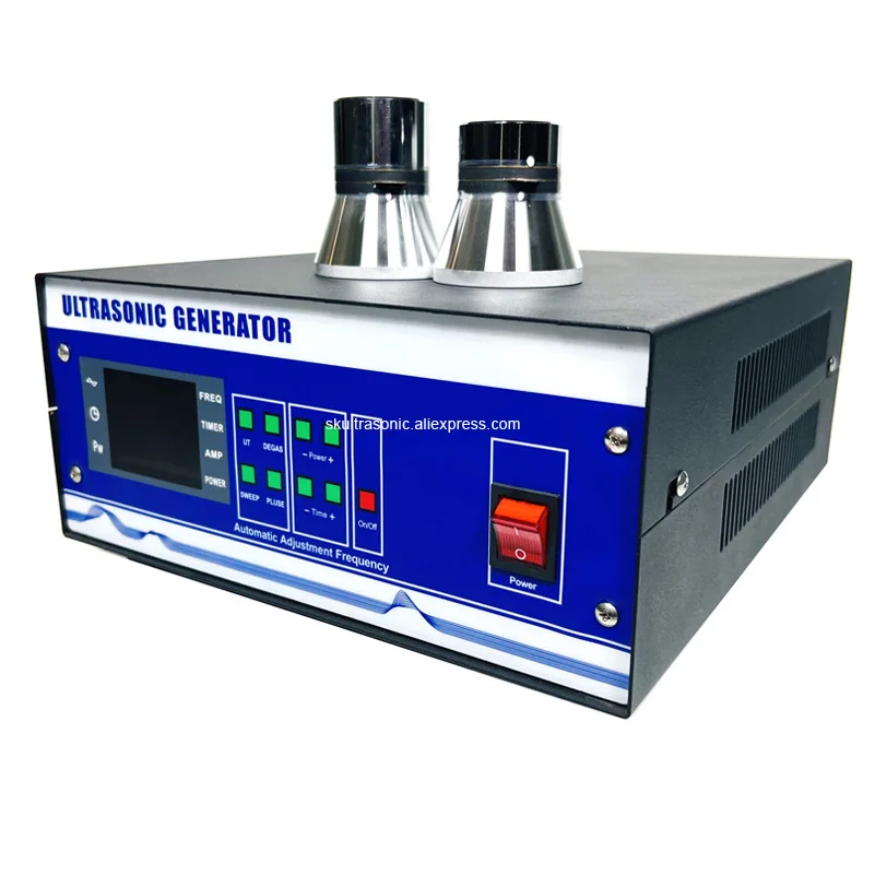 28khz-40khz 1500W Digital Display Ultrasonic Cleaning Generator For New Energy Car Wheel Hub Ultrasonic Cleaner