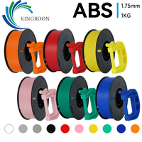 KINGROON ABS Filament 1.75mm 3D Printer Material 1KG 2KG 3KG for FDM 3D Printers Fast Shipping