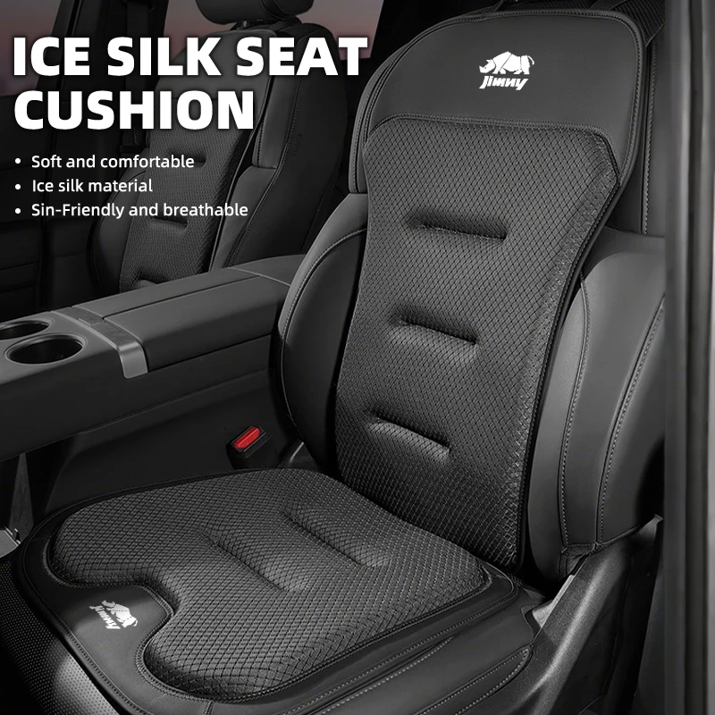 

Car Front Rear Seat Cover Ice Silk Cushion Backrest Protective Mat Accessories For Suzuki Jimny vitara Alto Swift Grand Vitara