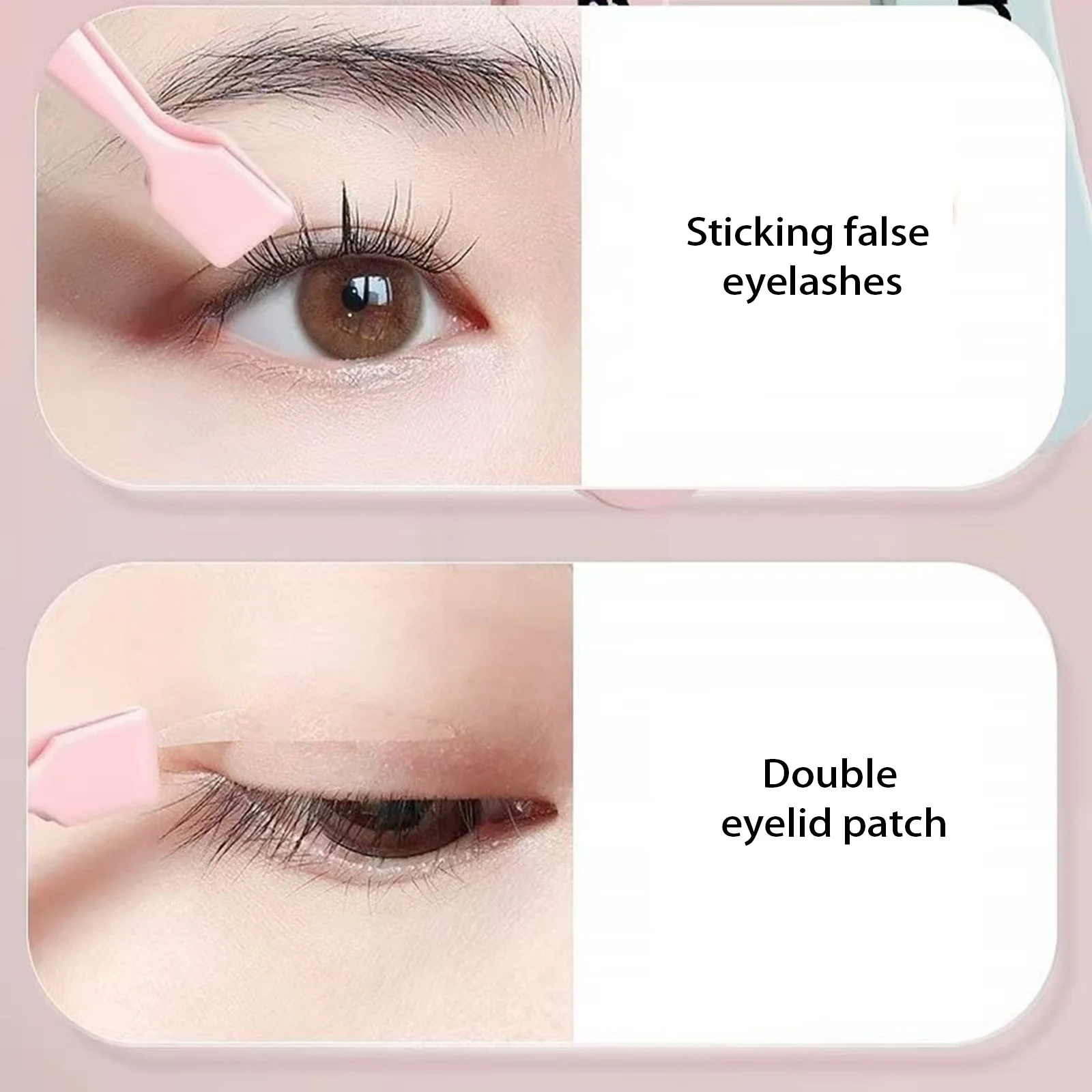 المهنية رمش الملقط المضادة للالتصاق كاذبة رمش تمديد أدوات غير الغراء الفولاذ المقاوم للصدأ غرامة نقطة DIY صالون ماكياج