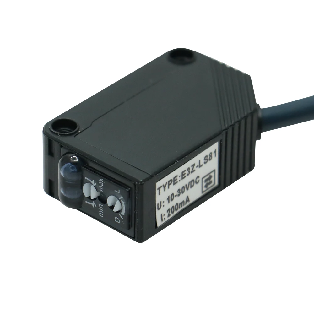 HLTNC Diffuse infrared reflector photoelectric switch Visible spot laser E3Z-D61 D62 D81 RT61 LS61 T61 sensor 24V FOR CNC