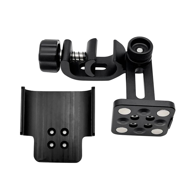 New Handheld Bracket Clamp Range Pole Mount with Magnetic Plate