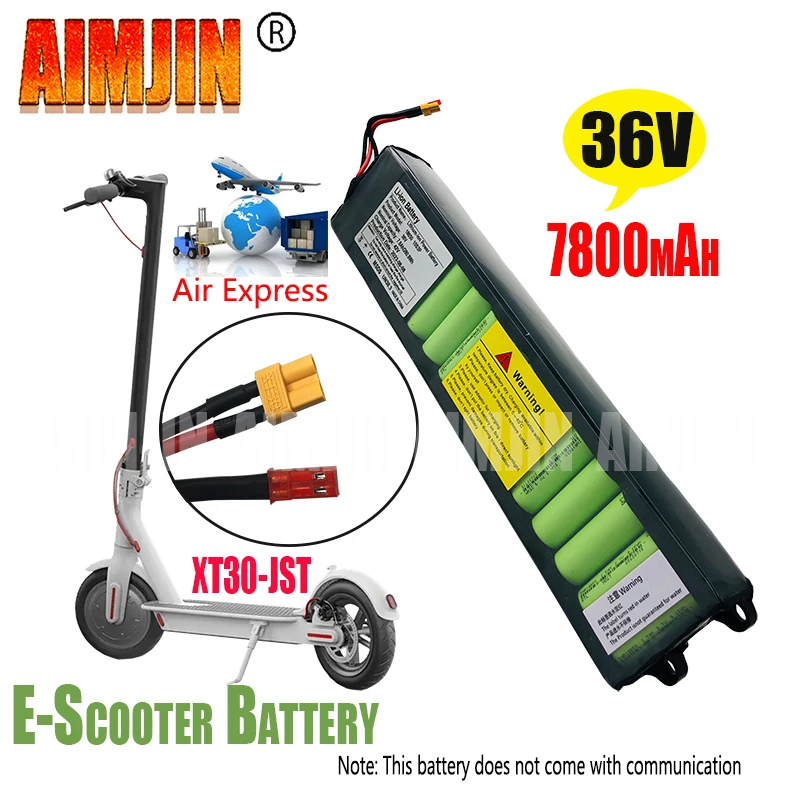 

Li-ion Battery 36V 7.8Ah 60km Suitable For MiJia M365 Scooter Batterypack, Electric Scooter, Waterproof Without communication