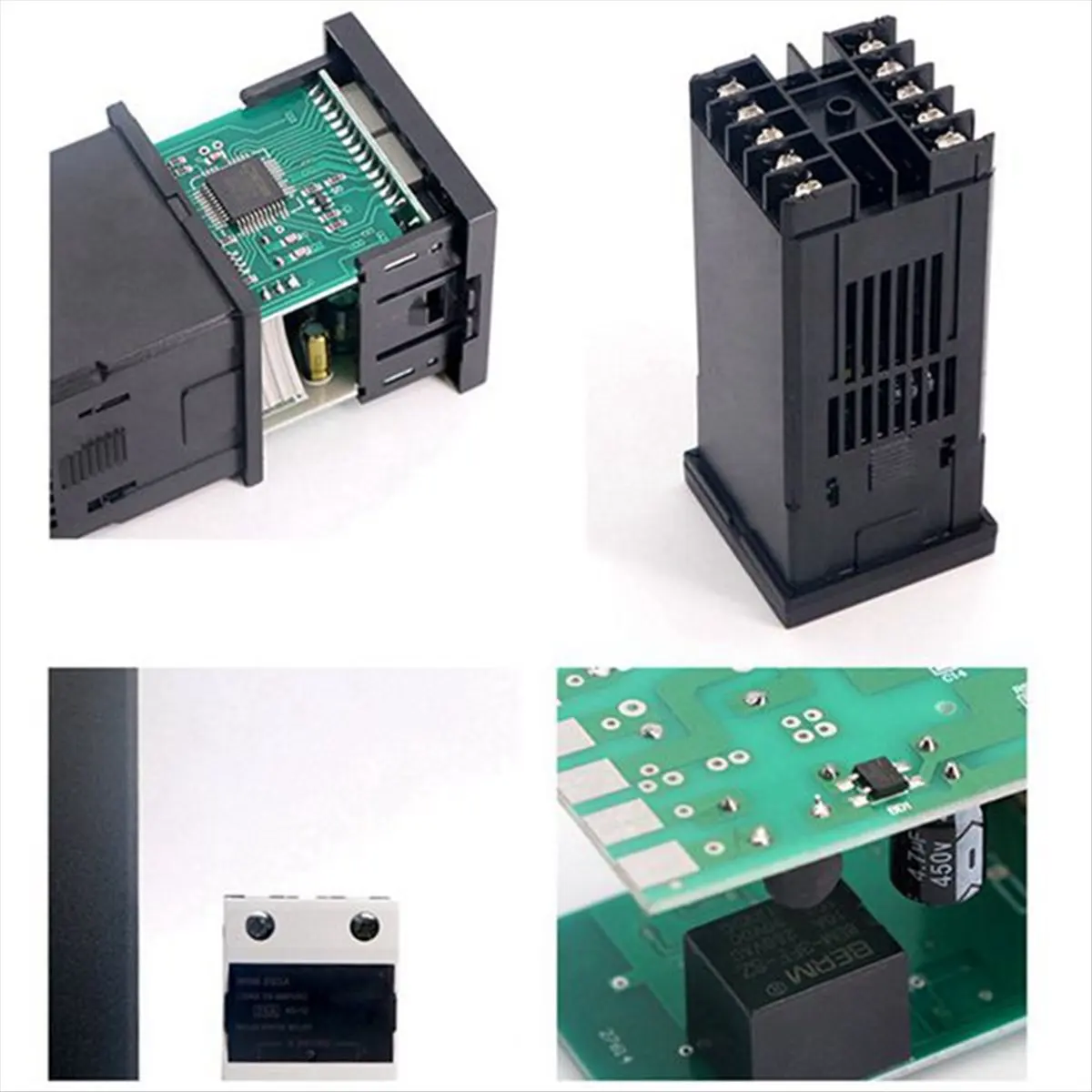 Regulator Temperatury Cyfrowy AT16-C100 Termostat Wyjście Maks. 40A Przekaźnik Sonda Termopary Typu K