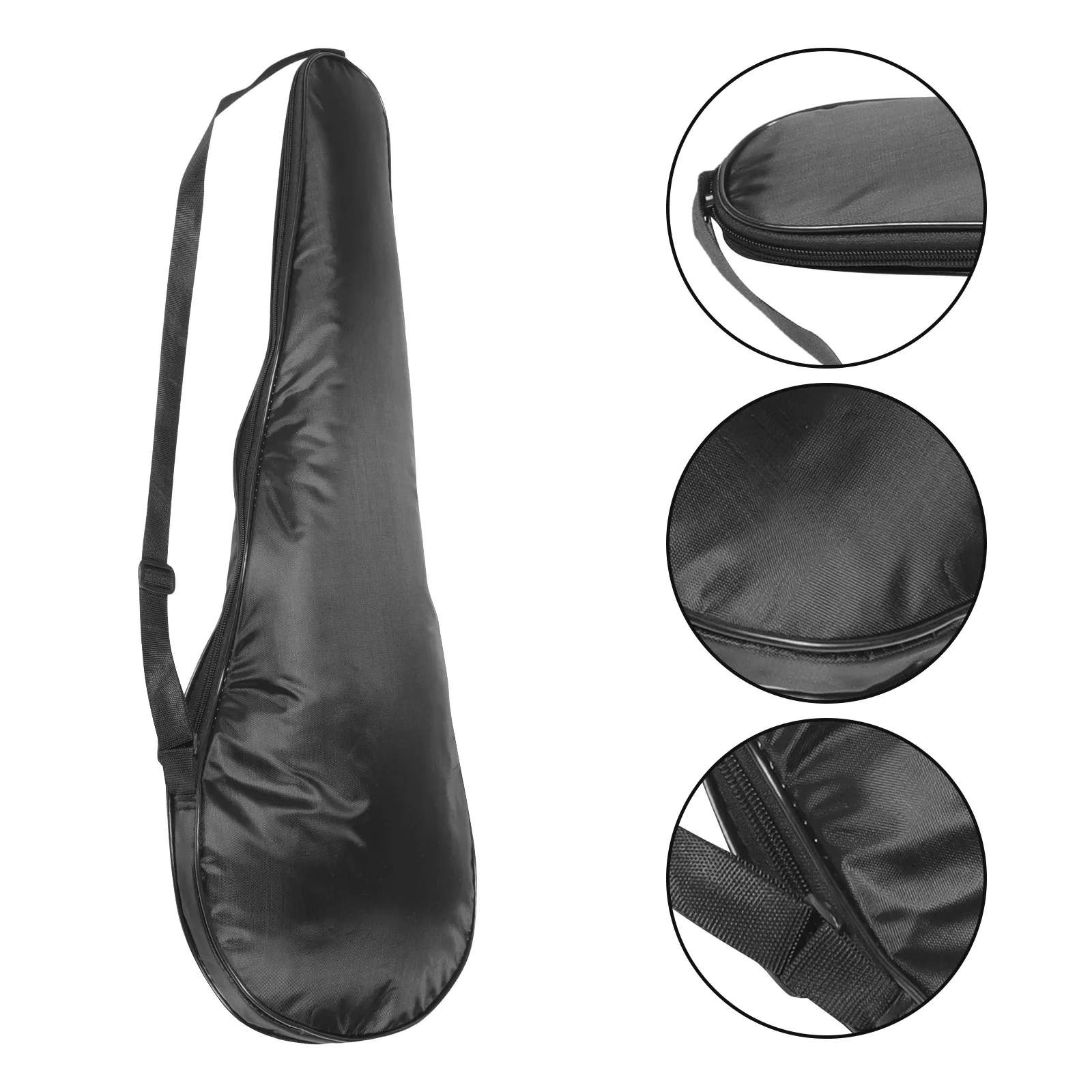 

Lightweight Racket Bag Waterproof Oxford Fabric Tennis Racket Cover with Smooth Zipper Pull Head Badminton Protection Pouch