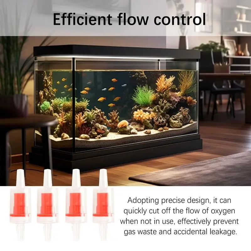 Oxygen Tank Valve Waterproof Fish Tank Oxygen Ring Air Pump Check Valve Oxygen Ring For Fish Tanks