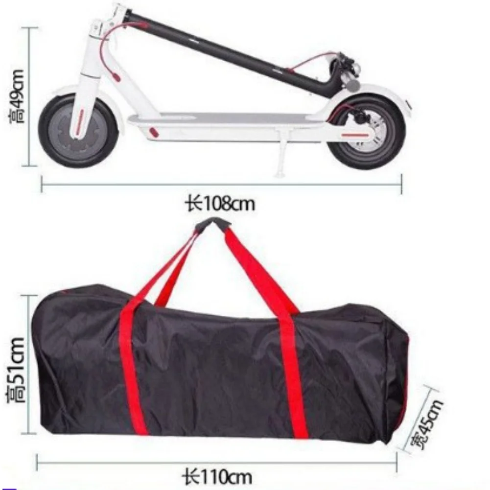 

For Scooter Transport Scooter Storage Bag Folding Storage Bag For Scooter 30*25*10cm ABS Oxford Cloth Large Capacity Tote