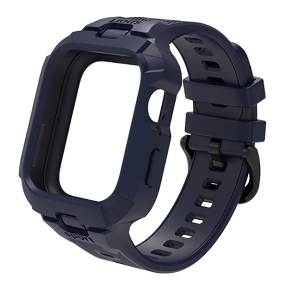 Siliconen Case + Band Voor Huawei Horloge Fit 3/4/4Pro/5/5Pro Band Sport Volledige Cover Case armband Voor Huawei Horloge Fit 3 4 5 Band