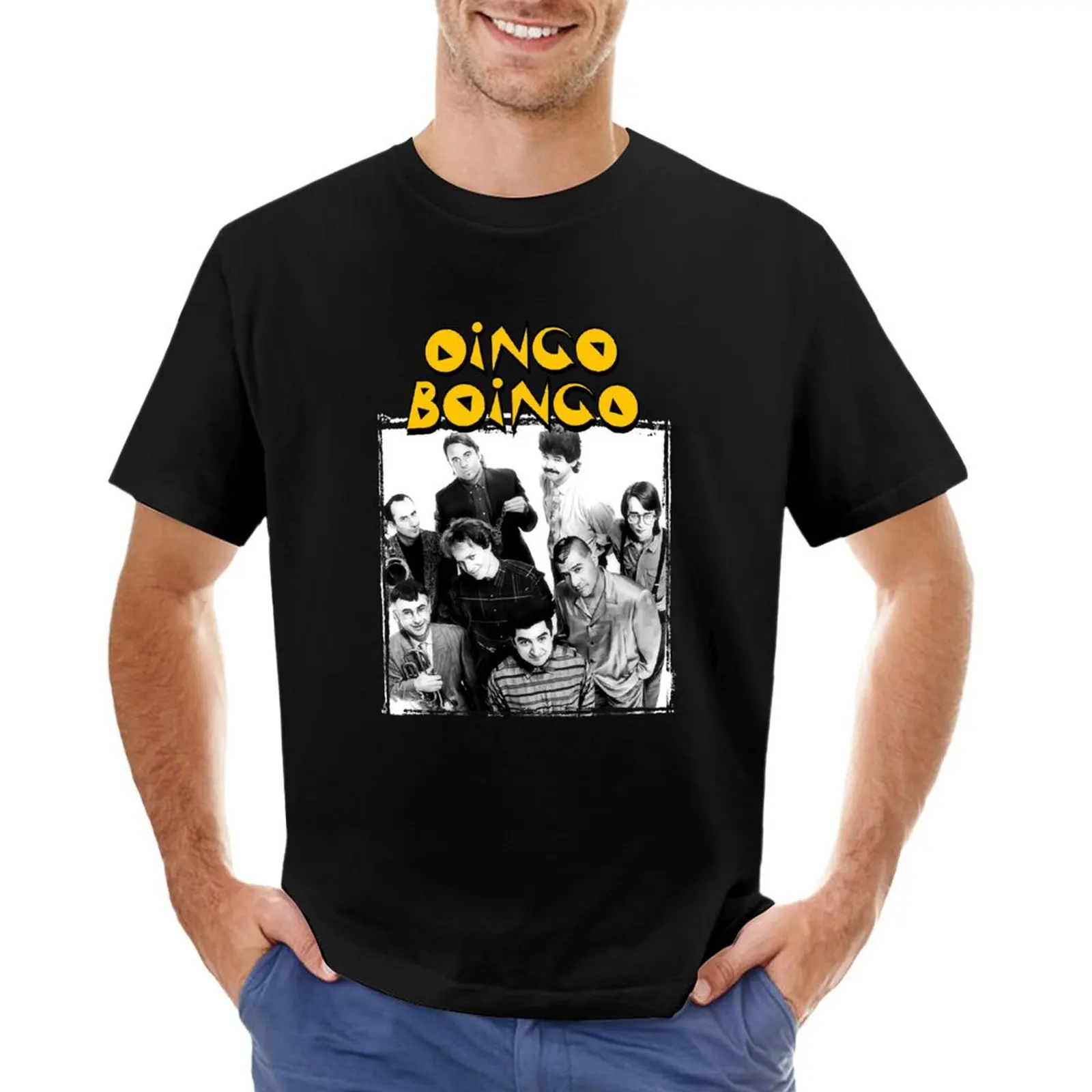 

Oingo Boingo T-Shirt blacks anime stuff customs graphic t shirt vintage mens shirts graphic tee