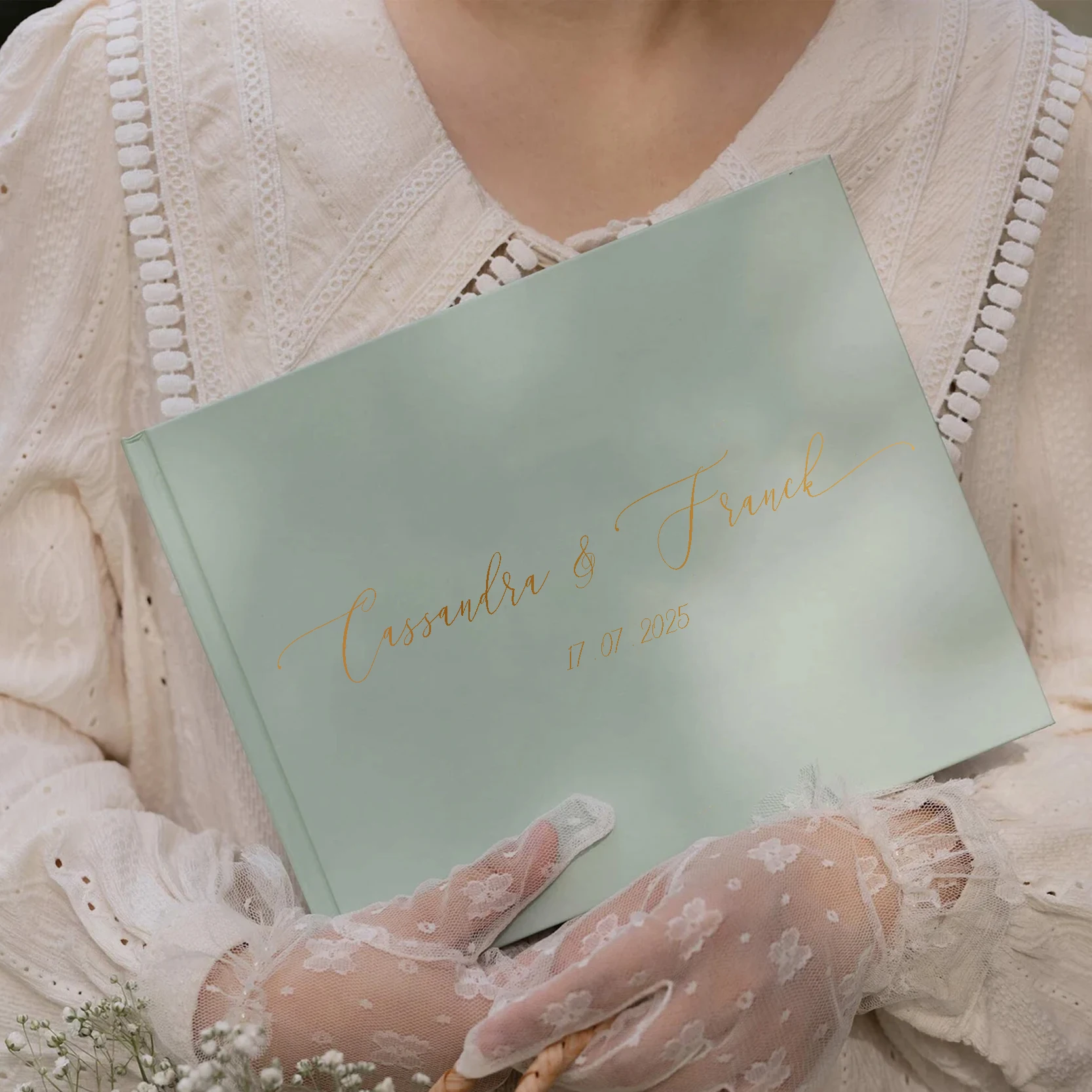 كتاب ضيوف أبيض لحفلات الزفاف مخصص كتاب توقيع لحفلات الزفاف لوازم ديكور الأزواج تذكار ألبومات كتب عيد الميلاد هدية #3