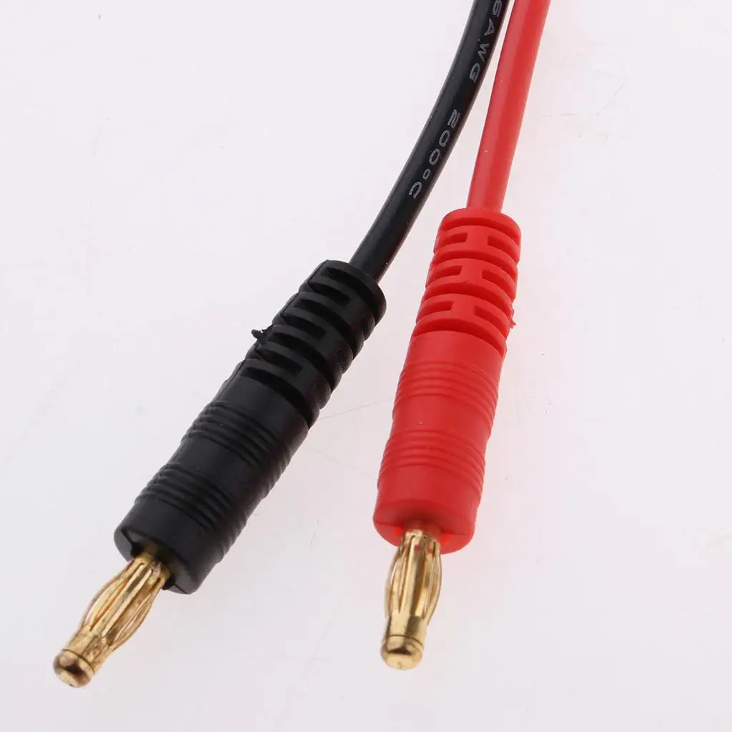 RC Lipo Battery Charger Cable XT30 Connector Banana Plug 35cm Durable Charging Wire for IMAX B6AC view 3
