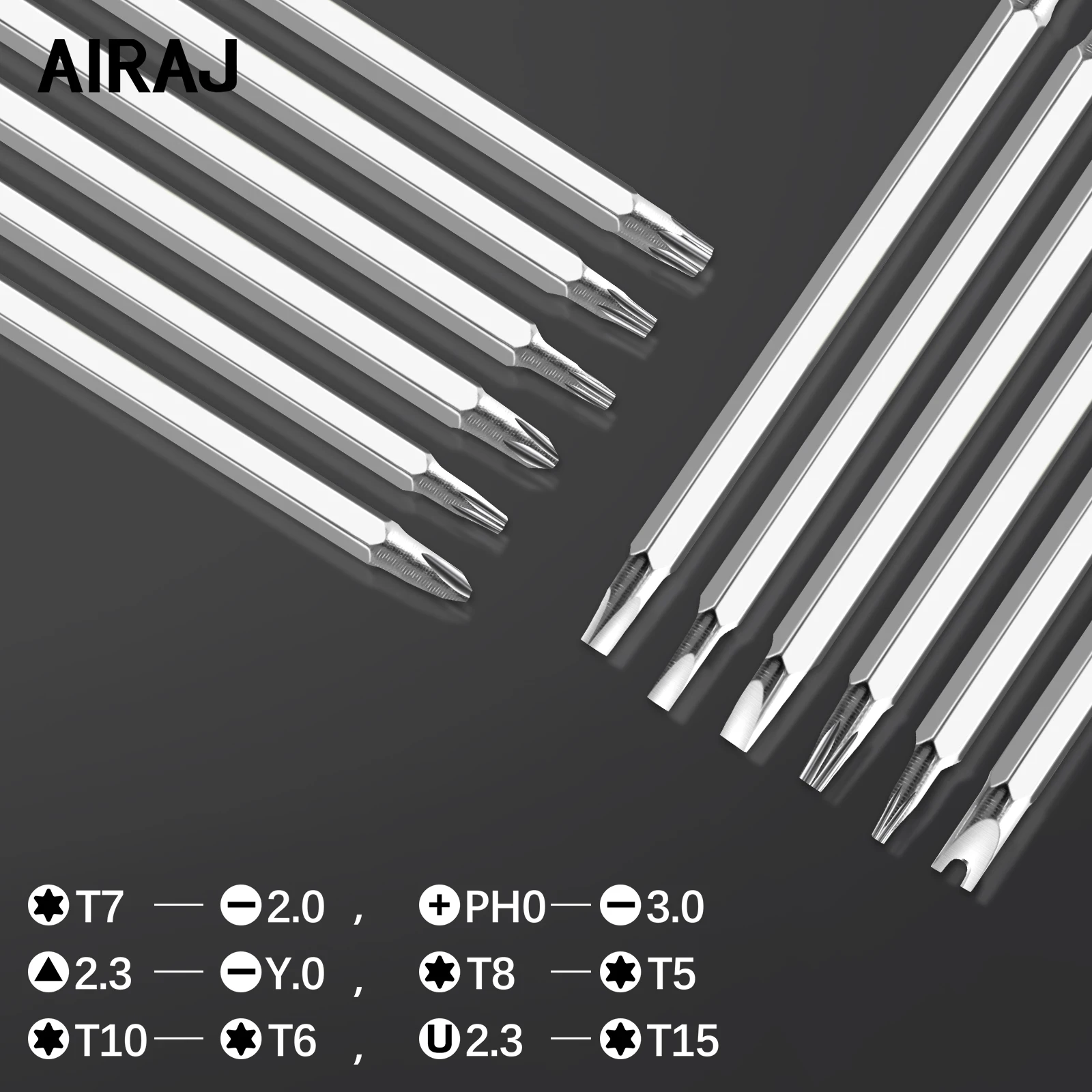 AIRAJ 13In1 Watch Repair Multifunctional Screwdriver Set For Disassembling And Assembling Watch Components Precision Blade Heads
