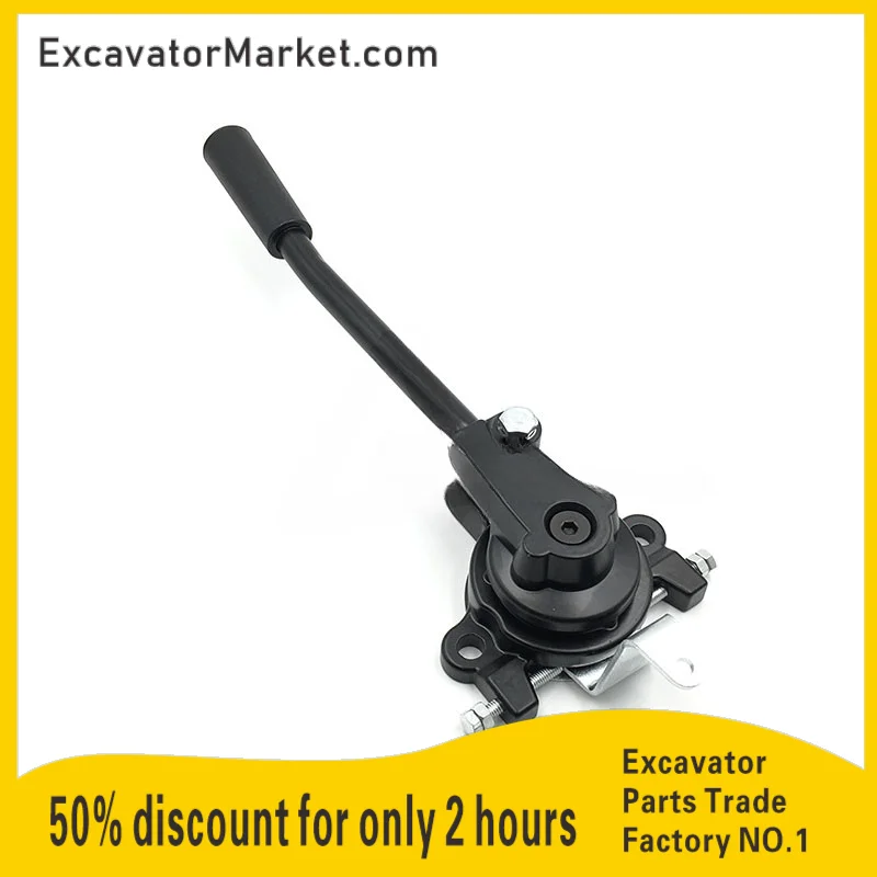 

Excavator Accessories For Komatsu PC60-3/120-5/200-6 Throttle Handle Throttle Lever Manual Throttle Switch