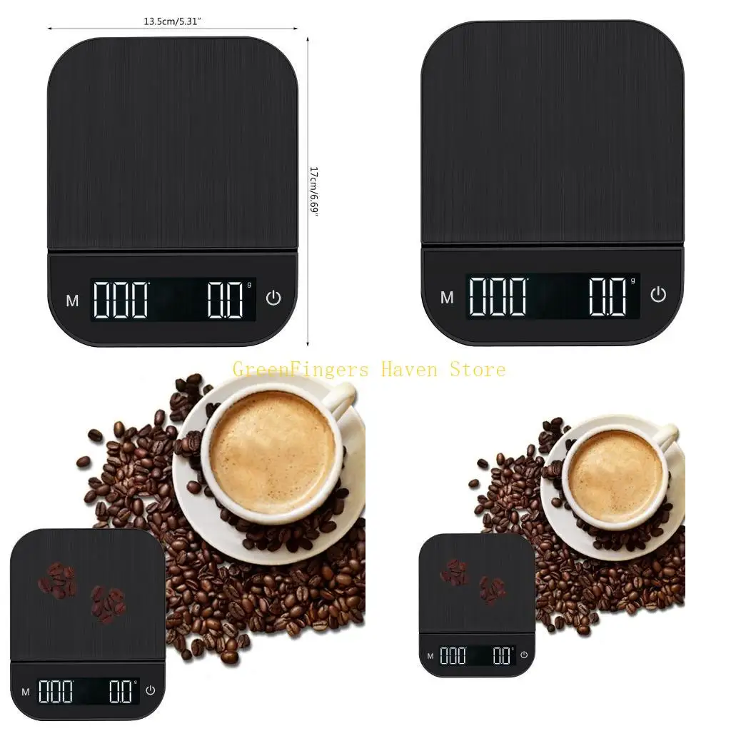 

F68D 3kg High Weighing Scale Drip Espresso Coffee Scale