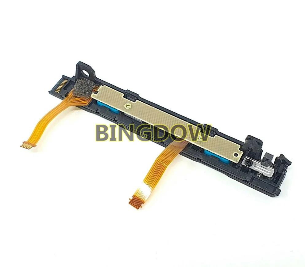 Original Left Right Plastic Slider for Nintendo Switch NS Joy-con Controller Rail Assembly with Flex Cable Complete With button