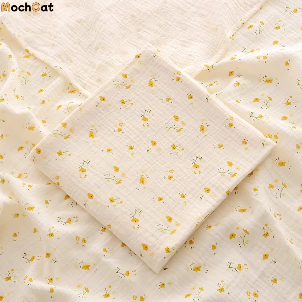 

Appease Selimut Tidur Cotton Baby Blanket Breathable Bear Printed Cover Blanket for Infant Cartoon Soft Nap Sleeping Rug Bedroom