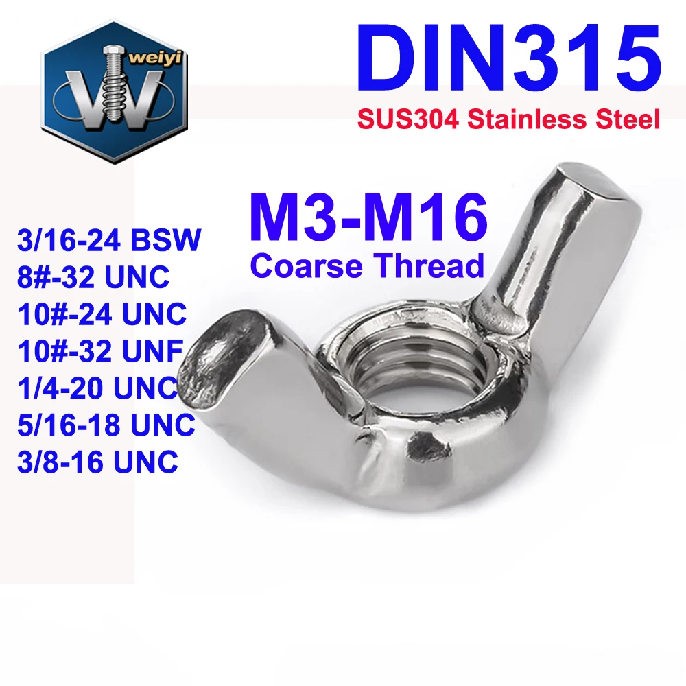 Weiyi DIN315 8#-1/2…