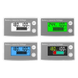 DC8-100V Battery Capacity Indicator LCD Digital Electricity Meter Acid Lithium Battery Gauge Voltage Meter  for Car Motorcycle
