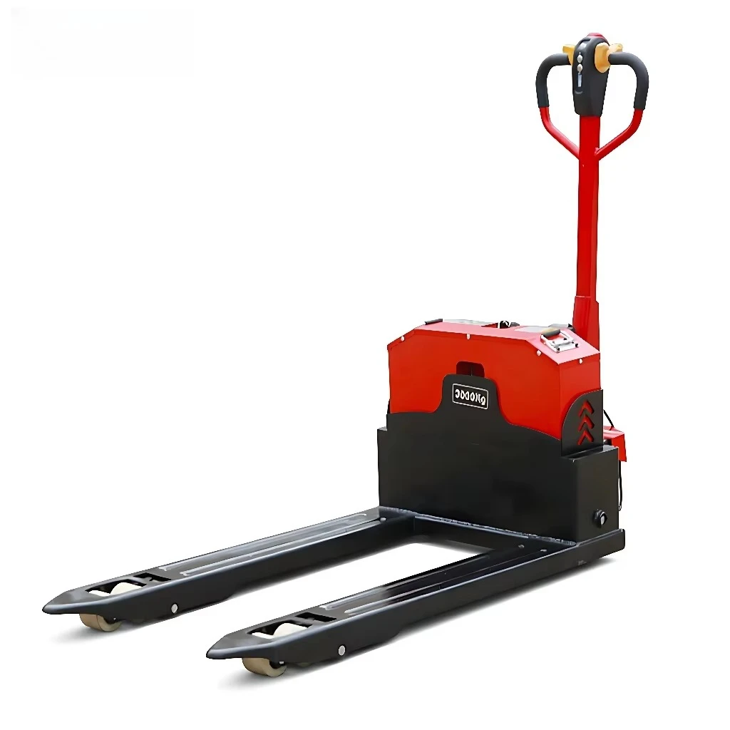 Electric Pallet Truck 2-3T Lead-Acid Battery/Lithium-Ion Battery Operated Electric Manual Hand Lift Stacker Lifter For Sale