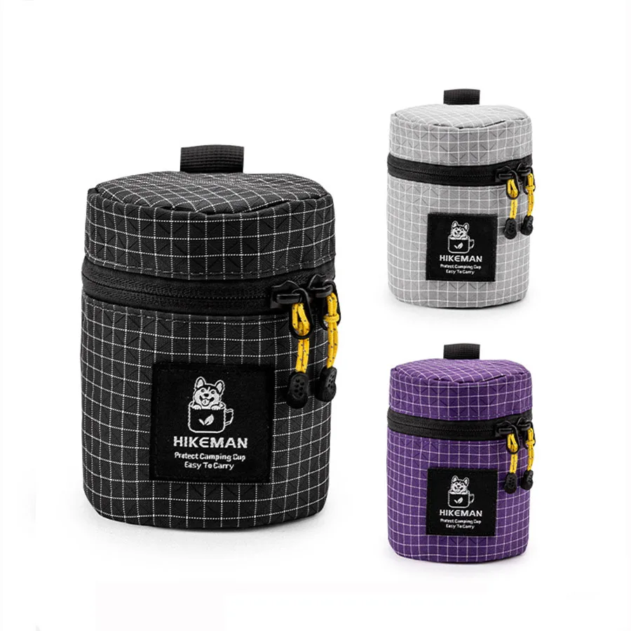 

UHMWPE Composite Waterproof Pouch For Titanium Cup Multifunctional Camping Stuff Sack Ultralight Gear Storage Bag For Hiking