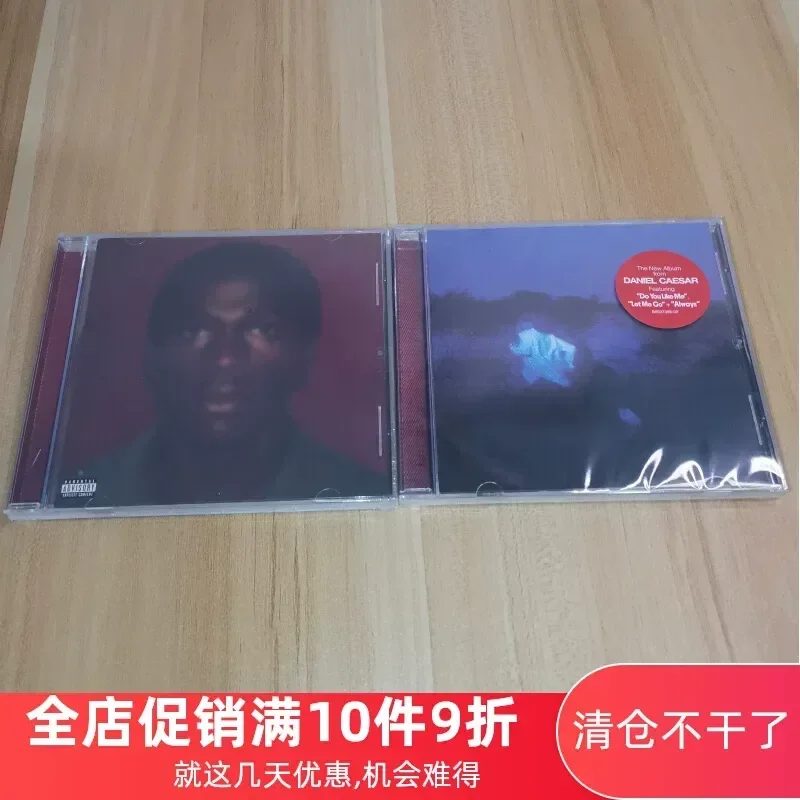 Daniel Caesar Never Enough, Paquete de Dos Álbumes en 2CD de Daniel Caesar