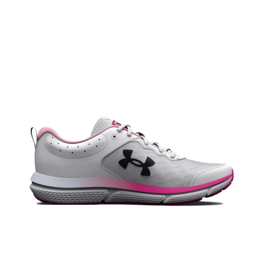 Under Armour Charged Assert 10 Women's White Low-Top Running Shoes – Stylish, Versatile, Durable & Cushioned 3026179-102