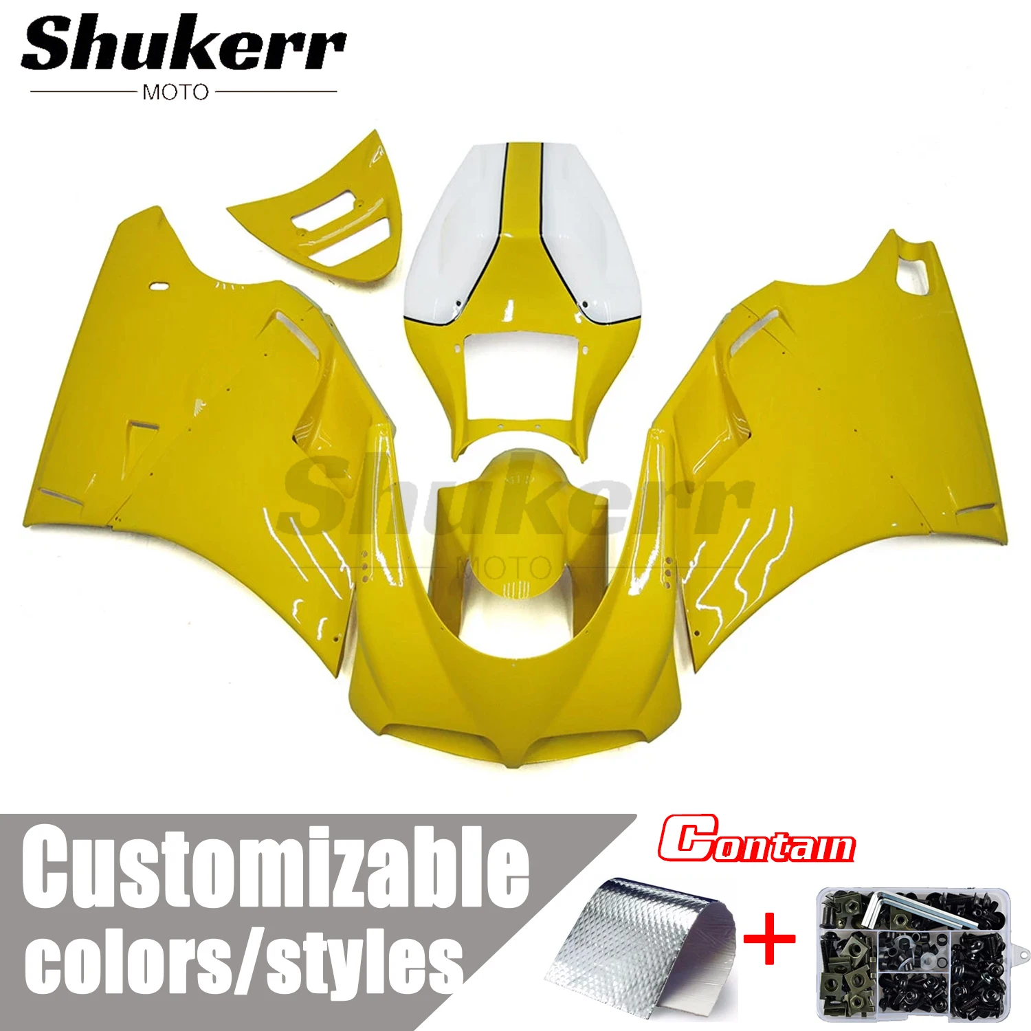 

Fit for Ducati 996/748/916/998 1996-2002 97 98 99 01 New Abs Motorcycle Plastics Fairing Kit Injection Mold Bodywork Panel Kit