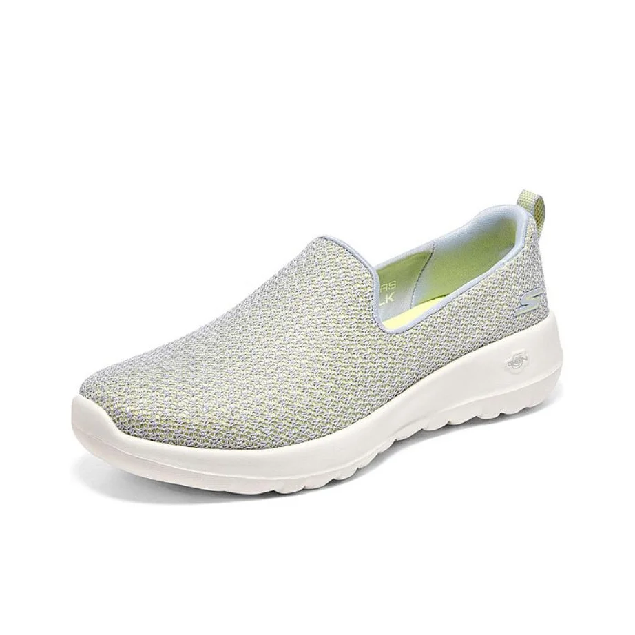 Skechers GO WALK Joy Mesh, Textile Abrasion Resistant Breathable Lightweight Rebound Low top Walking Shoes Women's 124199-LGYL view 3