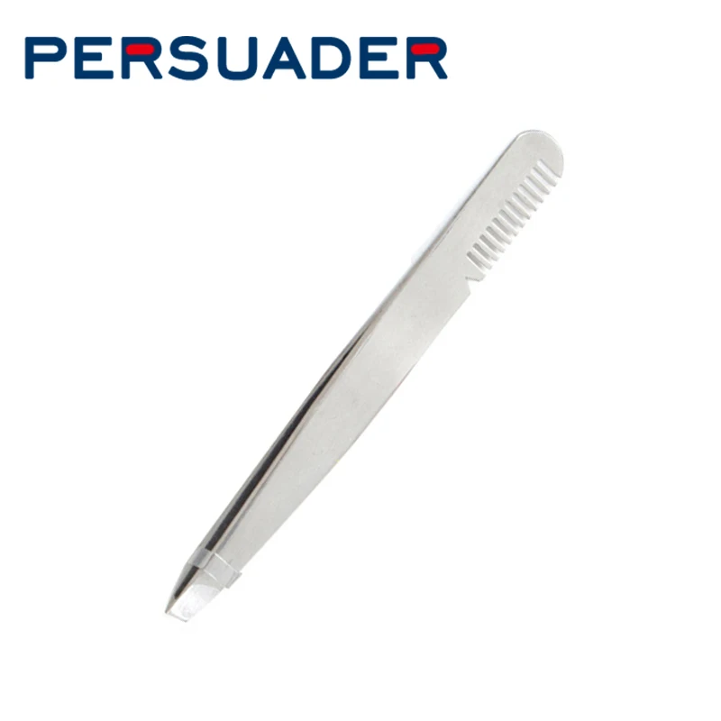 Persuader new hot fly tying tools incline nose forceps with stainless steel hair pettine comb for tidying long hair streamers