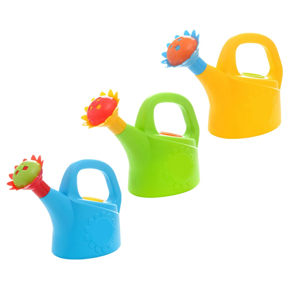 

3 Pcs Chicken Watering Can House Plants Household Garden Toy Kids Shower Plaything Multifunction Baby