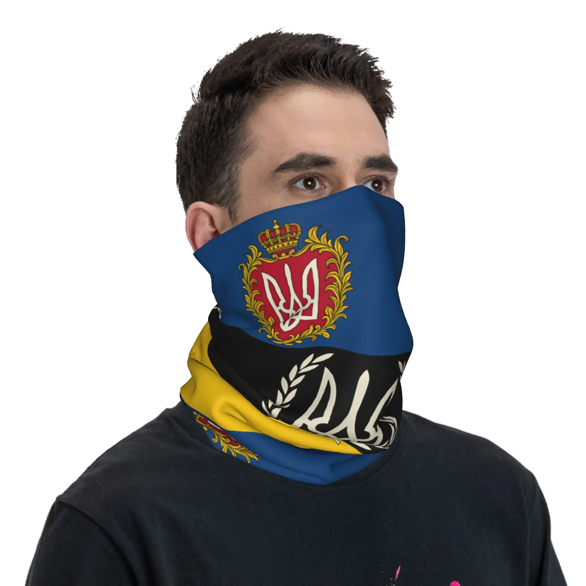 ukraine 1900-1945 Bandana  Vintage Bicycle Mask Hiking Camping Sun Protection Balaclava Custom Soft Warm Tactical Mask