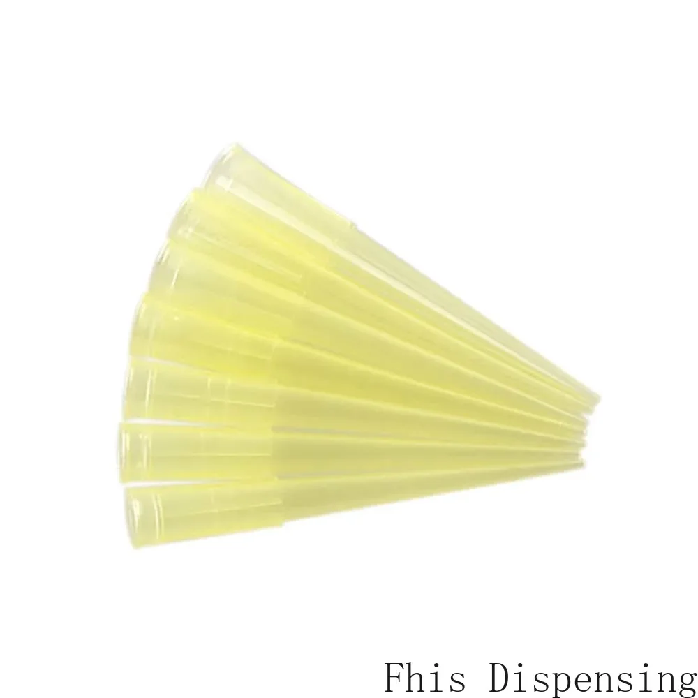 

TT All Plastic Dispensing Needle, Large Experimental Yellow Glue Tip, Liquid Transfer Nozzle