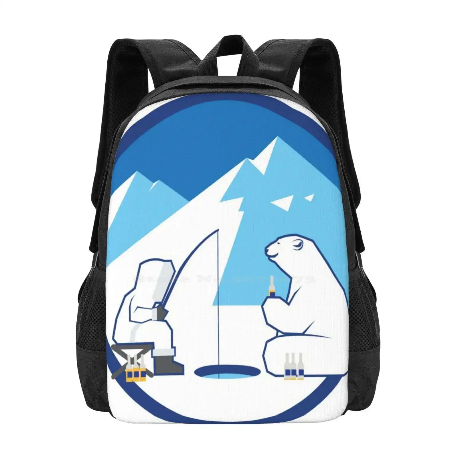 Iceholes حار بيع المدرسية على ظهره حقائب الموضة Bhl Fhl البيرة الدوري هوكي هوكي الجليد نيوزيلندا