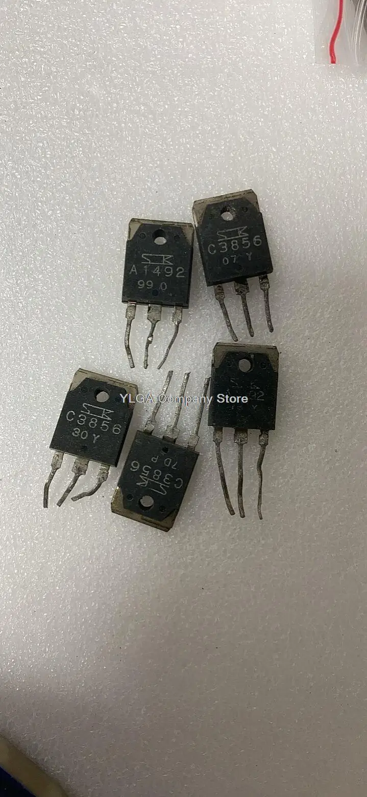 Imported original disassembly A1492 C3856 2SA1492 2SC3856 power amplifier tube pair  5PCS-1lot