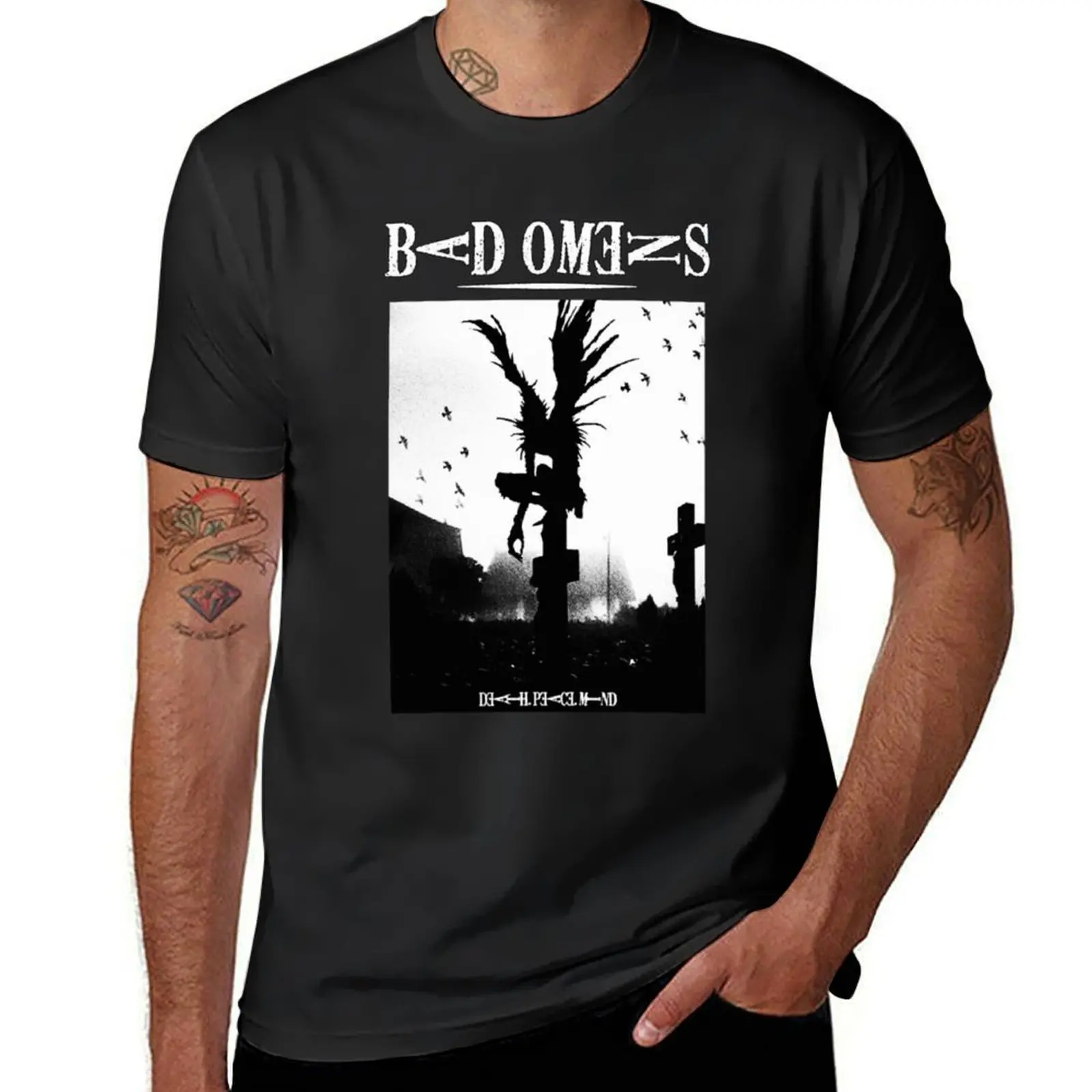 

Футболка Bad Omens Best Of Metalcore Design, топы больших размеров, роскошная мужская мужская футболка