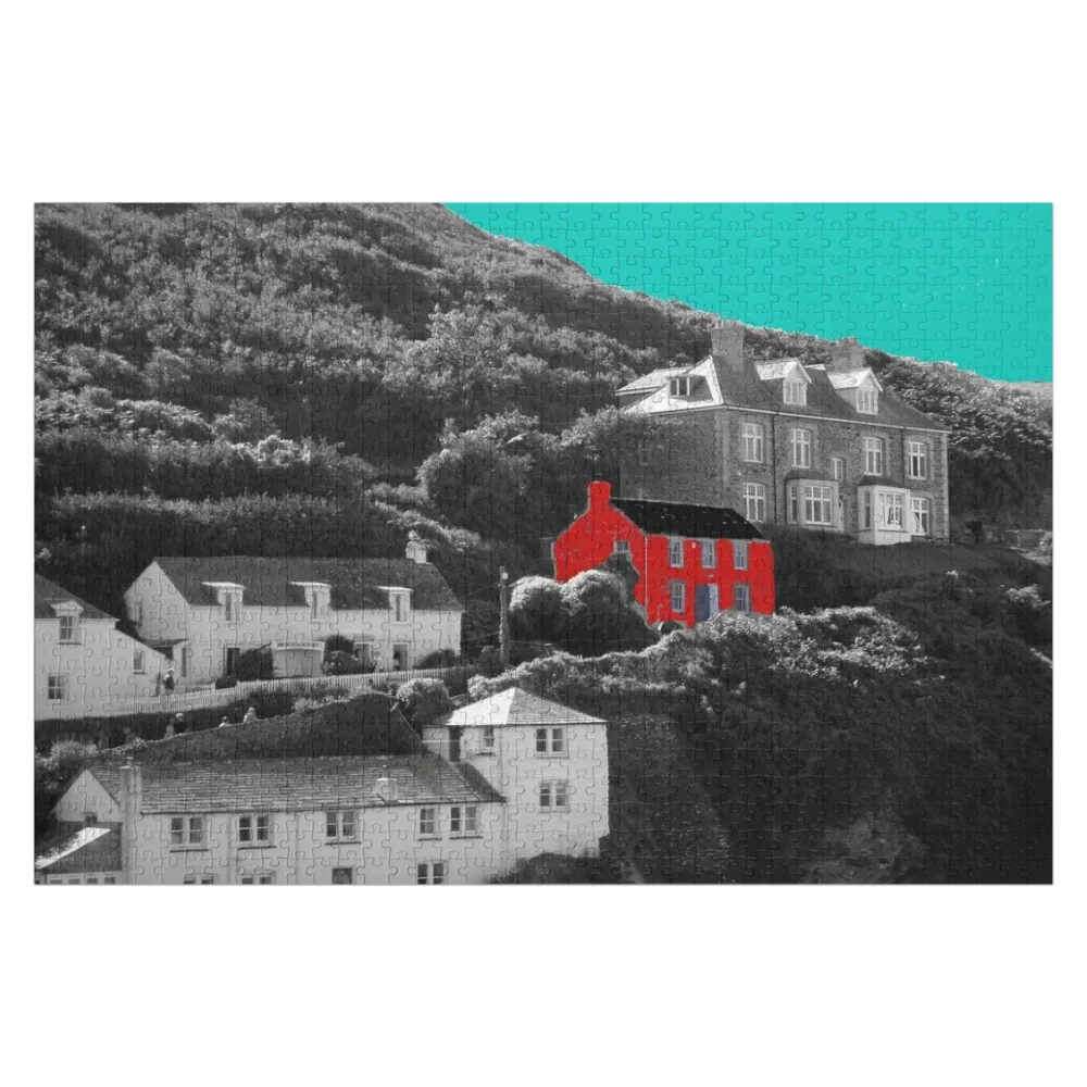

DOC MARTIN'S HOUSE - PORT ISAAC (PORT WENN) NORTH CORNWALL Jigsaw Puzzle Woodens For Adults Personalized Wooden Name Puzzle