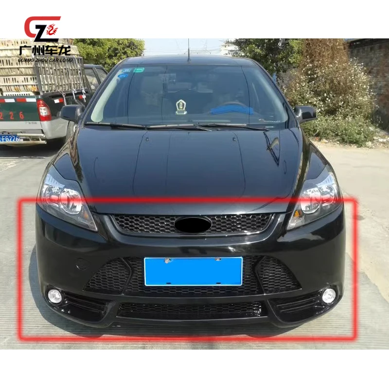 

For Ford Focus 2009-2014 Classic Style Modified ST Style Front Bumper Rear Lip Side Skirt Factory Direct Car Body Kit