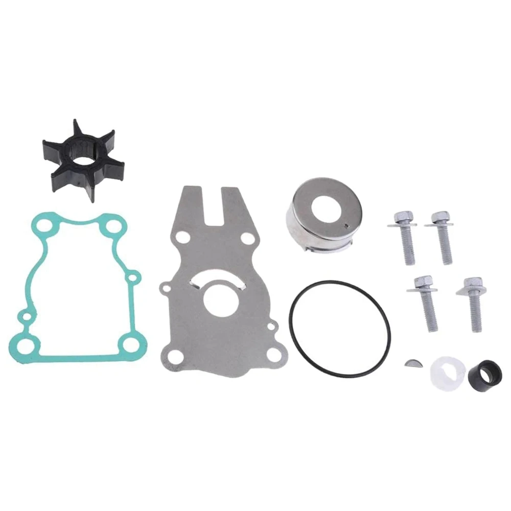 63D-W0078 Water Pump Impeller Repair Kit Fit for Yamaha Impeller Outboards 2/4 Stroke 40 Hp 50