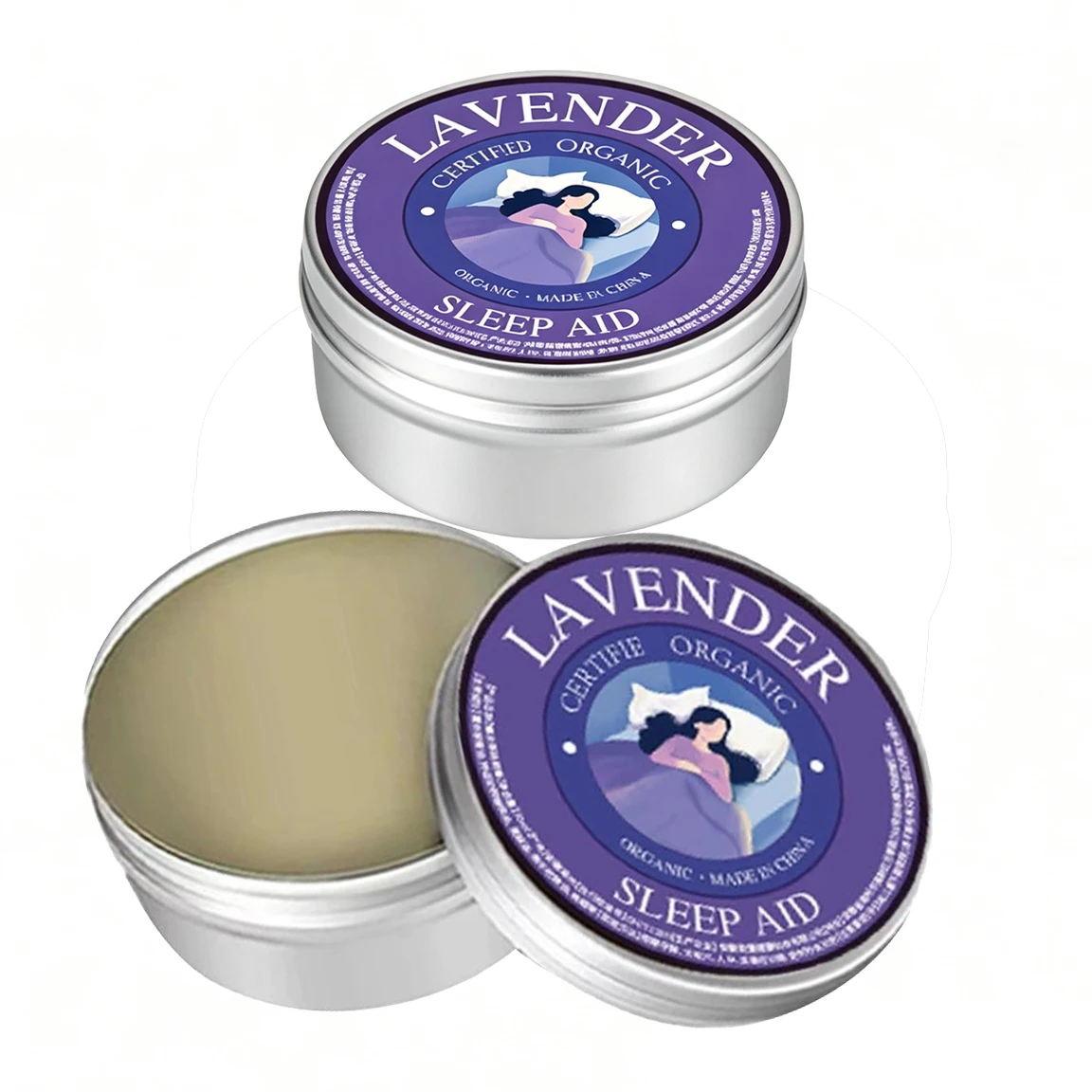 Skincare Gentle - 1/2/3 Stück Lavendel-Aromatherapie-Balsam mit Lavendel &