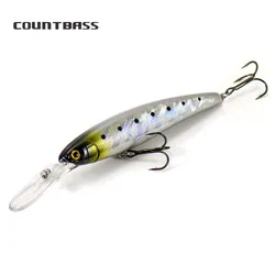 COUNTBASS 110mm 14.5g Floating Minnow Deep Diving Jerk Baits Depth 3m Hardbaits Angler's Fishingg Lures Wobblers