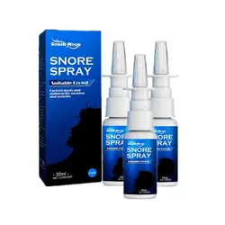 3PCS Anti Snoring Device Herbal anti snoring spray Stop Snore Portable Comfortable Sleep Well Stop Snore Health Care Sleep Apnea