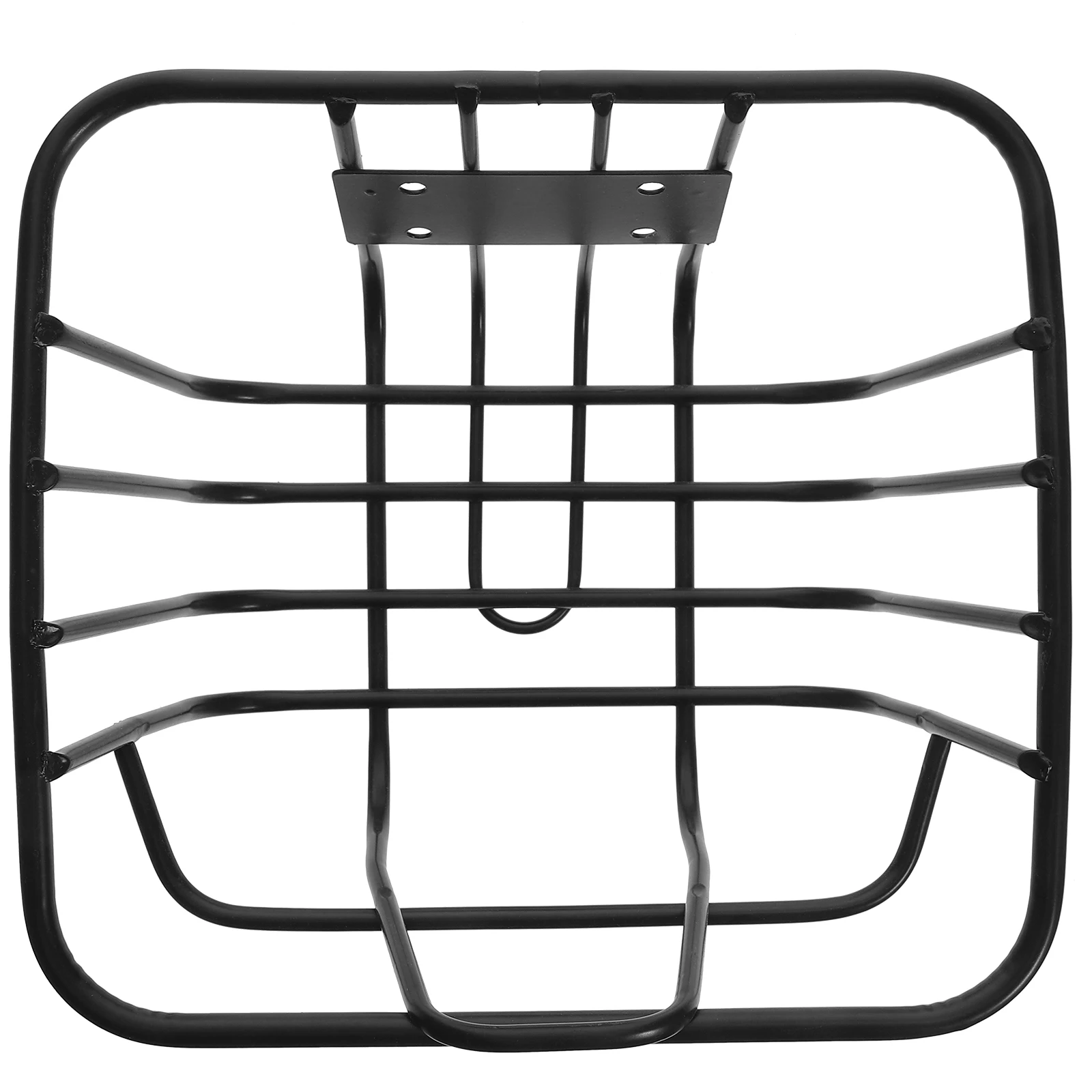 

Bike Basket Iron Sturdy Front Handlebar Basket Detachable Cycling Storage Part Bicycle Container Bike Front Container