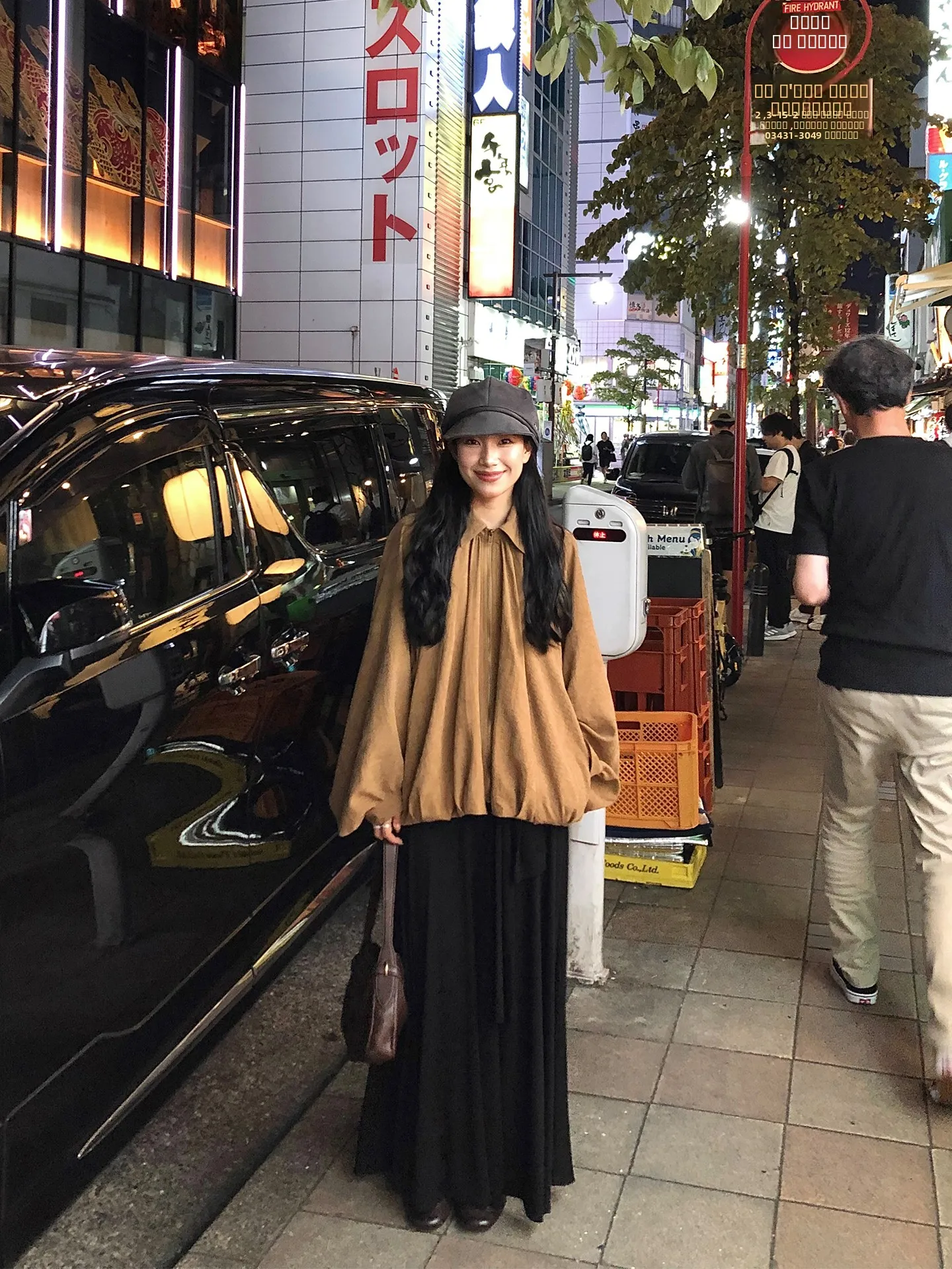 

Slimming Effect Batwing Sve Cloak Jaet Women's Thin Sle Polyester Fiber Long Sve Casual Outerwear by DaqianwithU