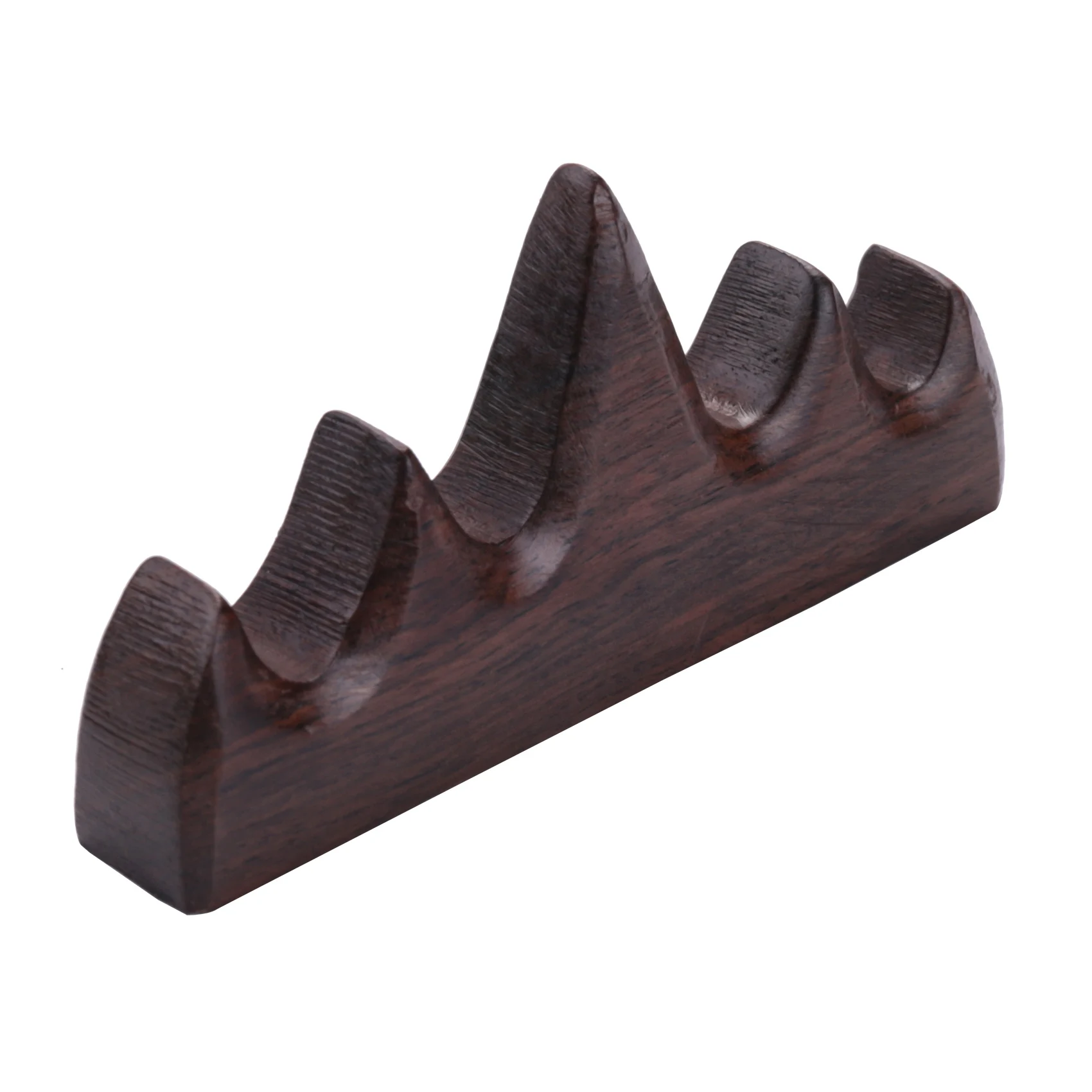 Calligraphy Brush Holder Wood Five-Finger Mountain Shape for Practice