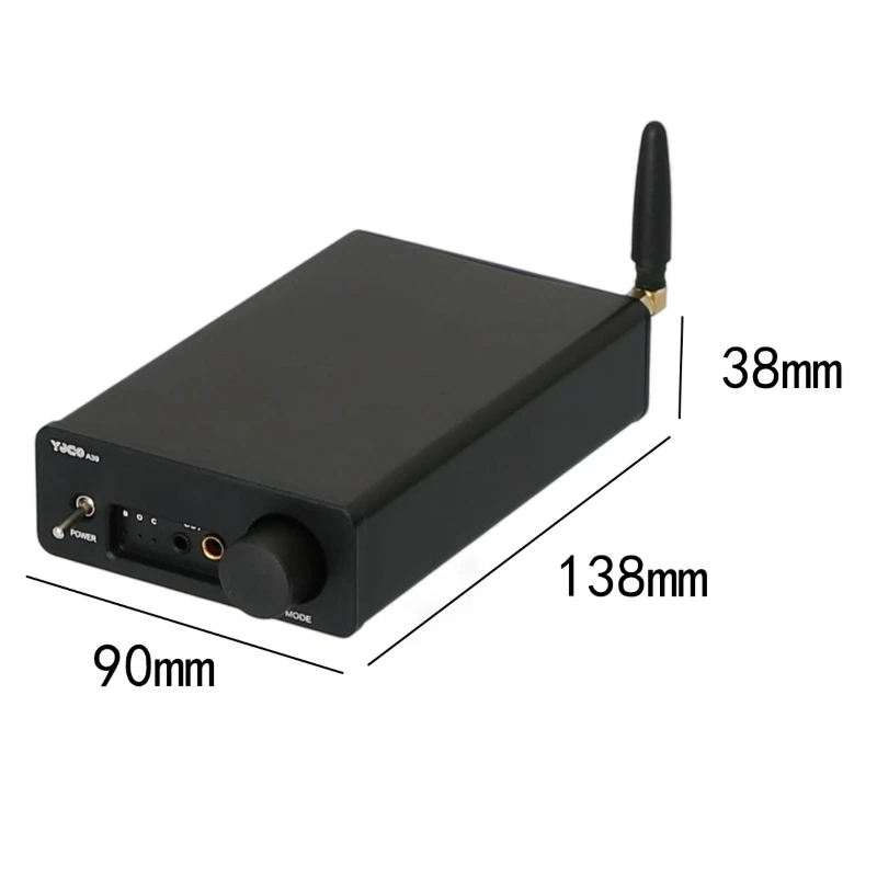 เครื่องขยายเสียงหูฟัง SOTAMIA A39 ES9039 พร้อมถอดรหัสเสียงในตัว รุ่น 3084 รองรับบลูทูธ 5.4 LDAC เสียงคุณภาพสูงระดับไฮไฟ พร้อมพอร์ตบลูทูธและ USB