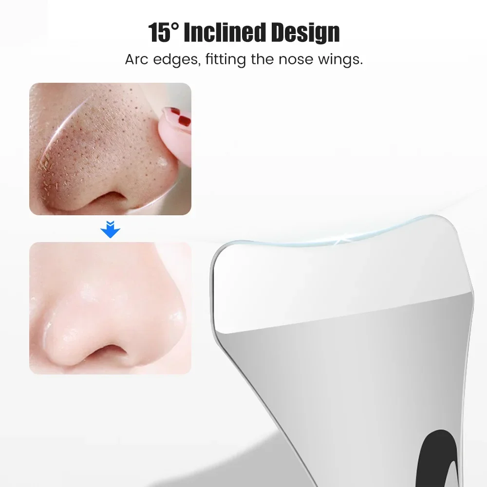 منظف بشرة الوجه، مزيل الرؤوس السوداء، منظف مسام الوجه، أداة تنظيف عميق للوجه، ملعقة الوجه، أدوات العناية بالبشرة