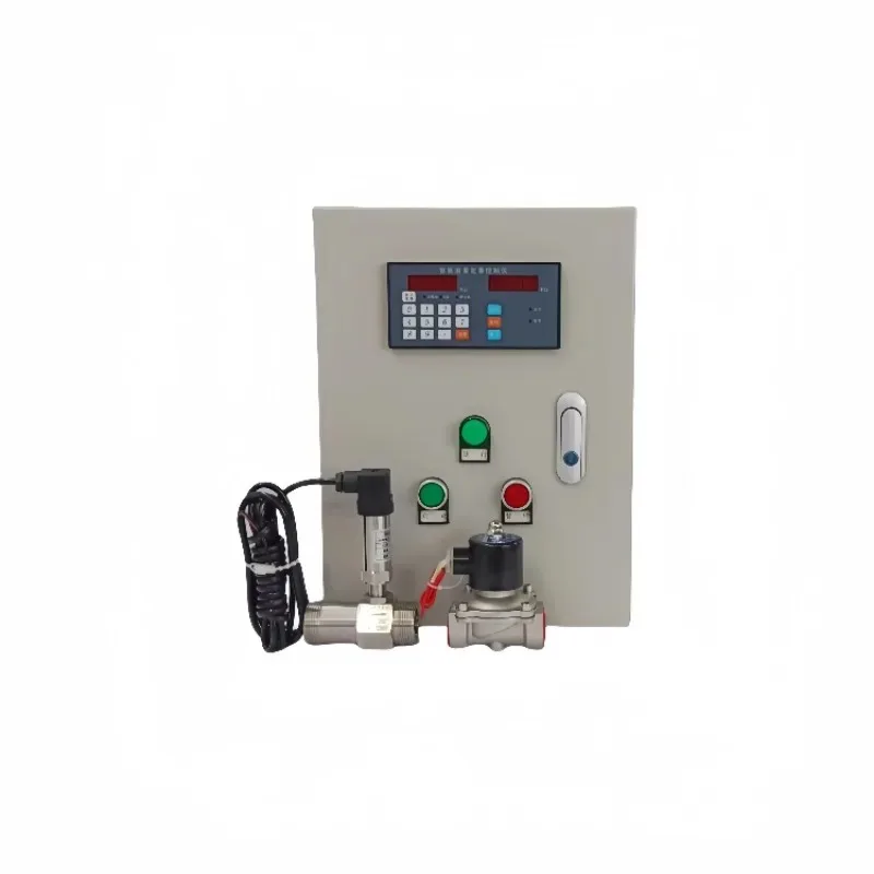 DC24V 12 'AC220V Stainless Steel Turbine Flow Meter, Liquid Control Box, Customizable OEM Quantitative Flow Controller, Water