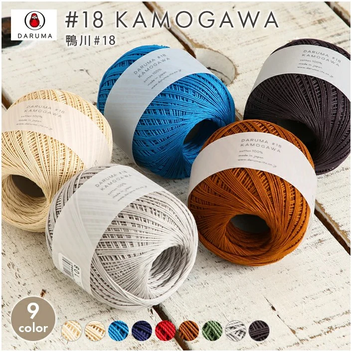 

Yokota Daruma #18 Cotton Lace Thread Imported From Japan
