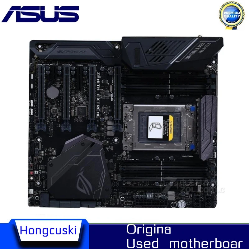 Used For Asus ROG ZENITH EXTREME Original Desktop For AMD X399 X399A DDR4 MotherboardSocket TR4 USB3.0 M.2 SATA3